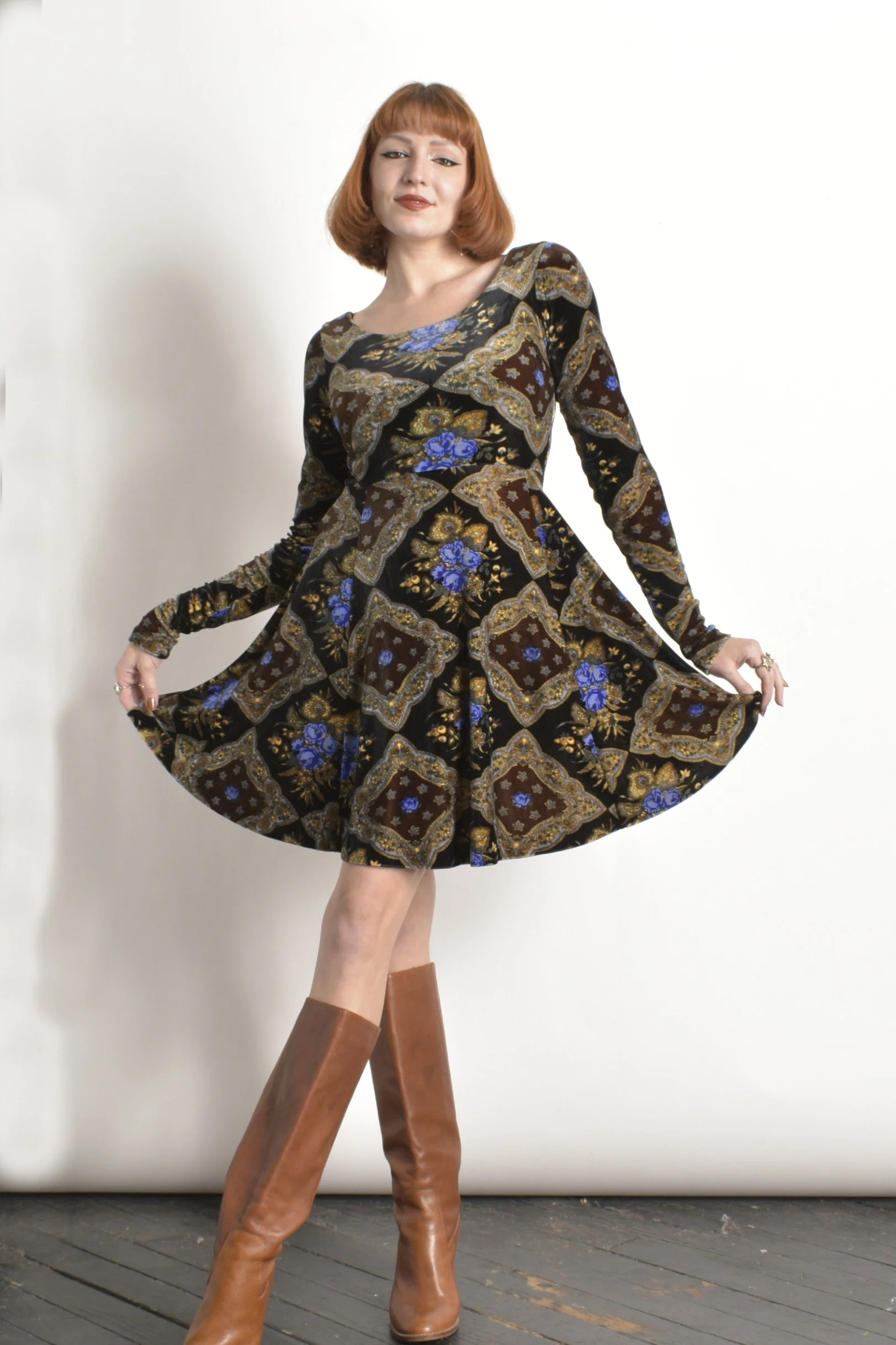 90s+betsey+johnson+floral+